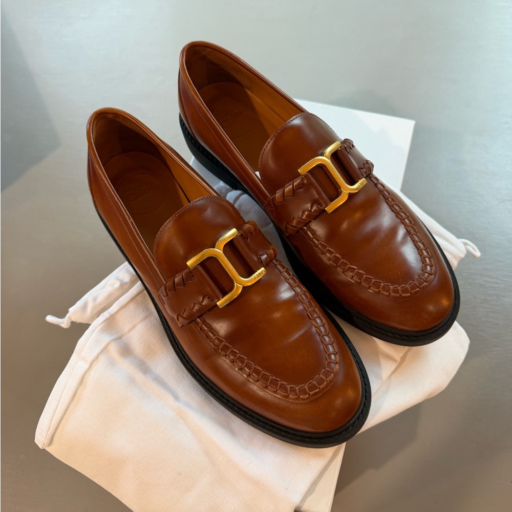 Chloe Women's Marcie Slip On Embellished Loafer Flats - Size 8.5